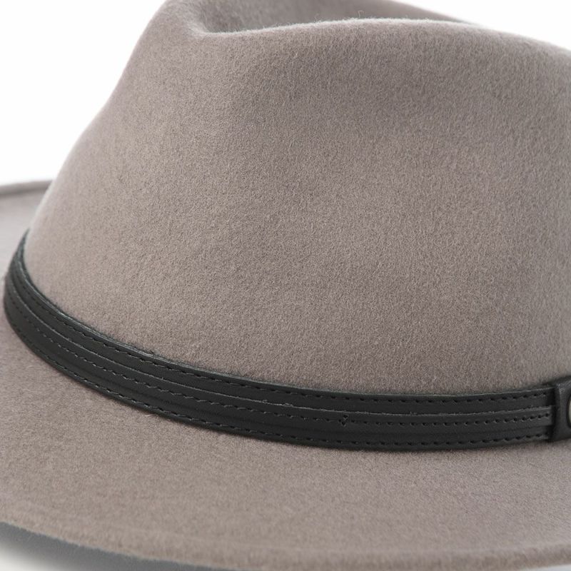 ブガッティのフェルトハット Wool Fedora（ウール フェドラ） 629000 トープ