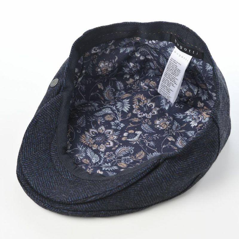 ブガッティのハンチング Baker Cap（ベイカーキャップ） 629111 ネイビー