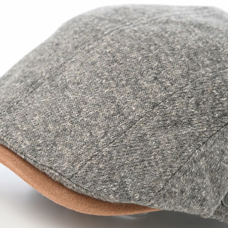 ブガッティのハンチング Knitted Flat Cap（ニットフラットキャップ） 629119 ライトグレー