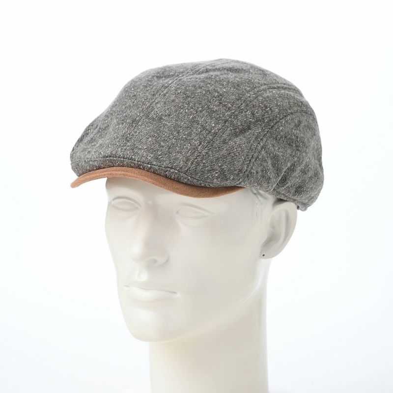 ブガッティのハンチング Knitted Flat Cap（ニットフラットキャップ） 629119 ライトグレー