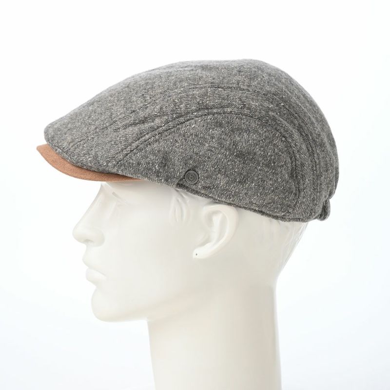 ブガッティのハンチング Knitted Flat Cap（ニットフラットキャップ） 629119 ライトグレー