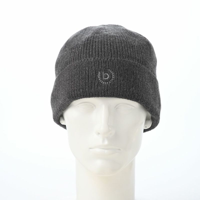 ブガッティのニット帽 Knitted Beanie（ニットビーニー） 629300 チャコール