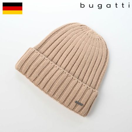 ブガッティのニット帽 Knitted Beanie（ニットビーニー） 629314 キャメル