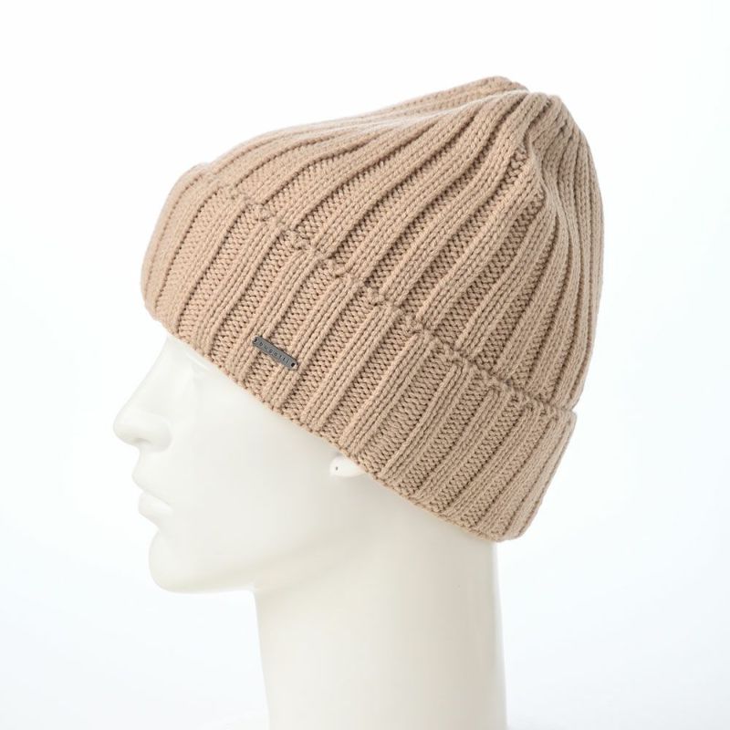 ブガッティのニット帽 Knitted Beanie（ニットビーニー） 629314 キャメル