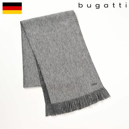 ブガッティのスカーフ・マフラー Raschel Scarf（ラッセルスカーフ） 630200 ブラック