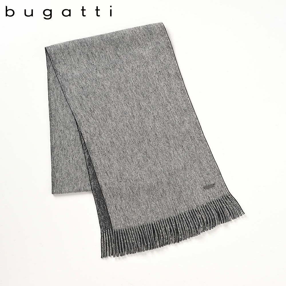 ブガッティのスカーフ・マフラー Raschel Scarf（ラッセルスカーフ） 630200 ブラック
