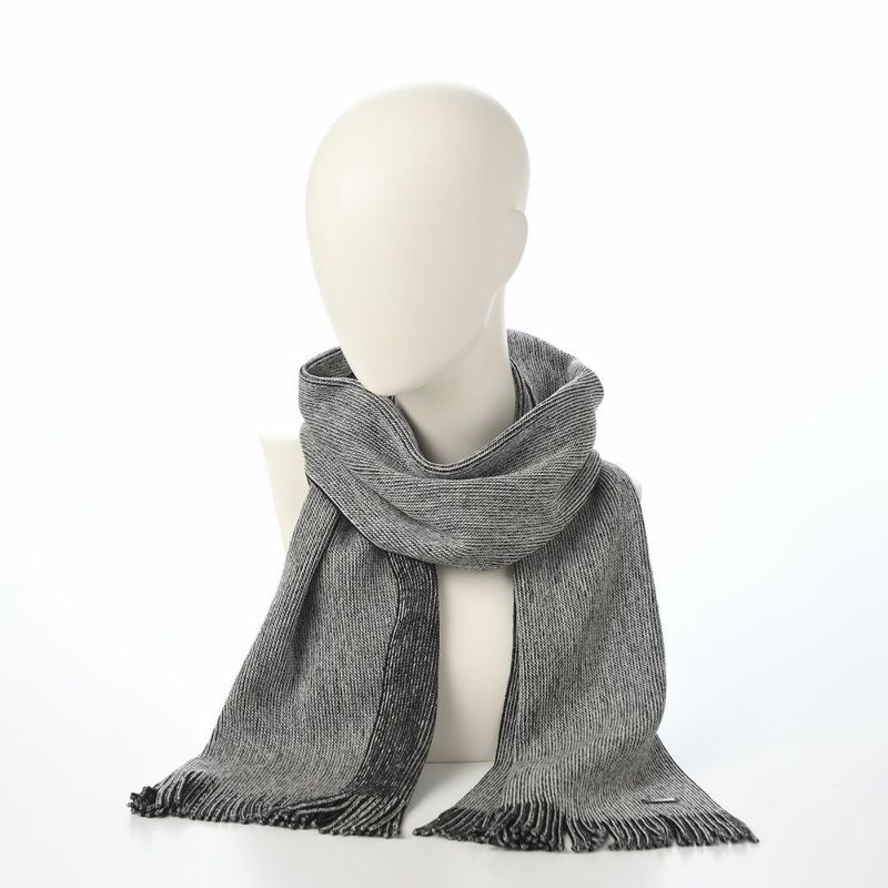 ブガッティのスカーフ・マフラー Raschel Scarf（ラッセルスカーフ） 630200 ブラック