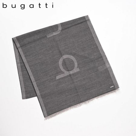 ブガッティのスカーフ・マフラー Viscose Wool Scarf（ビスコースウールスカーフ） 630306 チャコール