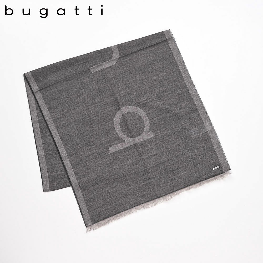 ブガッティのスカーフ・マフラー Viscose Wool Scarf（ビスコースウールスカーフ） 630306 チャコール