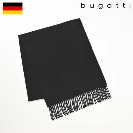 ブガッティのスカーフ・マフラー Woven Scarf（ウーブンスカーフ） 630309 ブラック