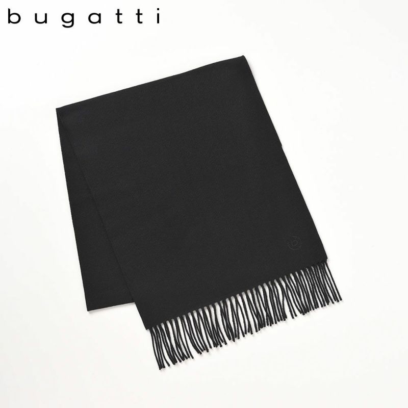 ブガッティのスカーフ・マフラー Woven Scarf（ウーブンスカーフ） 630309 ブラック