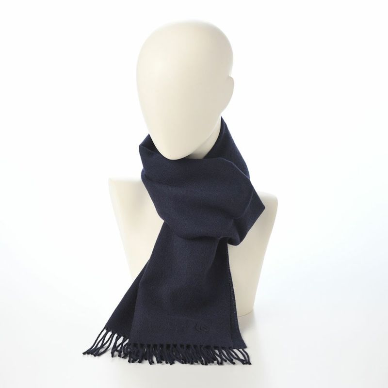 ブガッティのスカーフ・マフラー Woven Scarf（ウーブンスカーフ） 630309 ネイビー