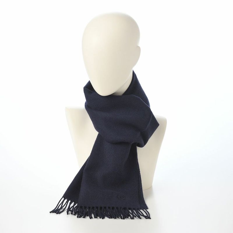 ブガッティのスカーフ・マフラー Woven Scarf（ウーブンスカーフ） 630309 ネイビー