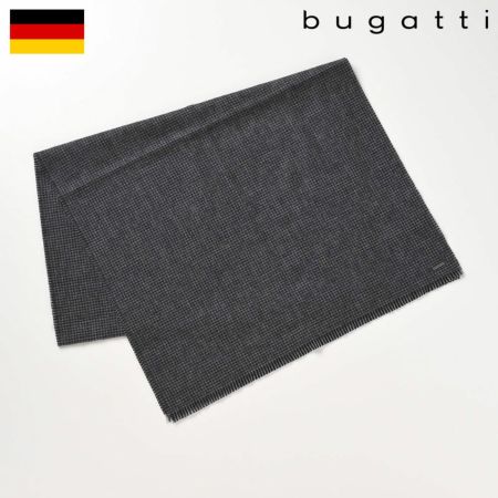 ブガッティのスカーフ・マフラー Woven Scarf（ウーブンスカーフ） 630315 ブラック