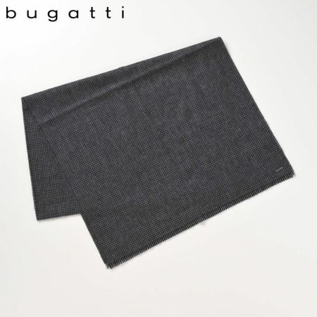 ブガッティのスカーフ・マフラー Woven Scarf（ウーブンスカーフ） 630315 ブラック