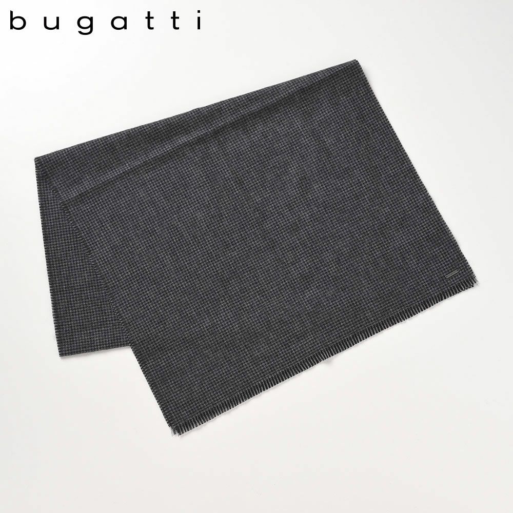 ブガッティのスカーフ・マフラー Woven Scarf（ウーブンスカーフ） 630315 ブラック