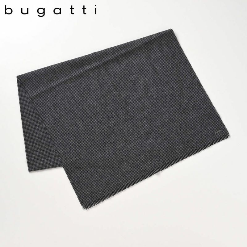 ブガッティのスカーフ・マフラー Woven Scarf（ウーブンスカーフ） 630315 ブラック