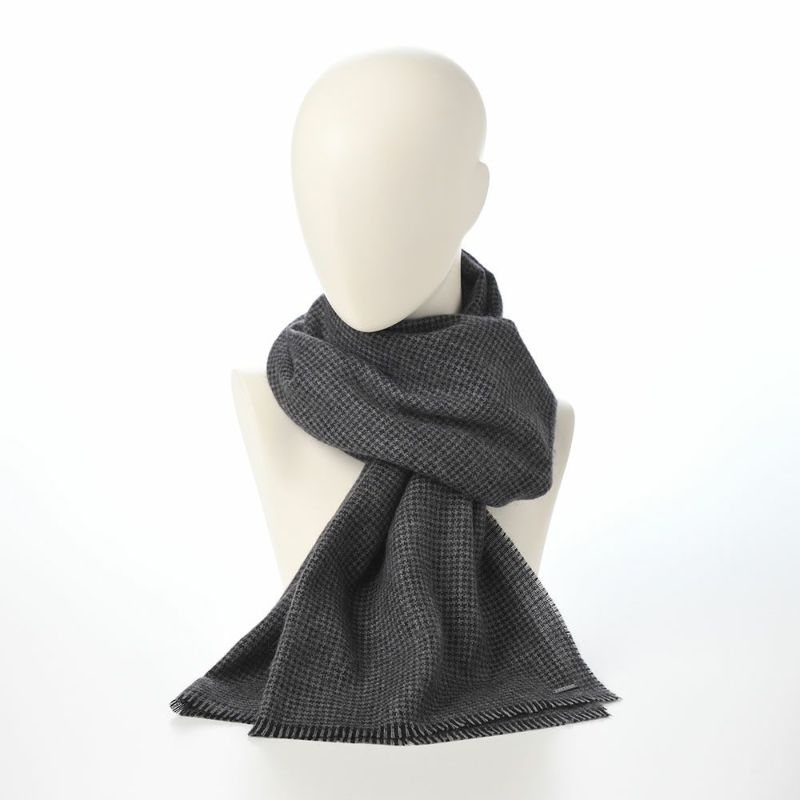 ブガッティのスカーフ・マフラー Woven Scarf（ウーブンスカーフ） 630315 ブラック