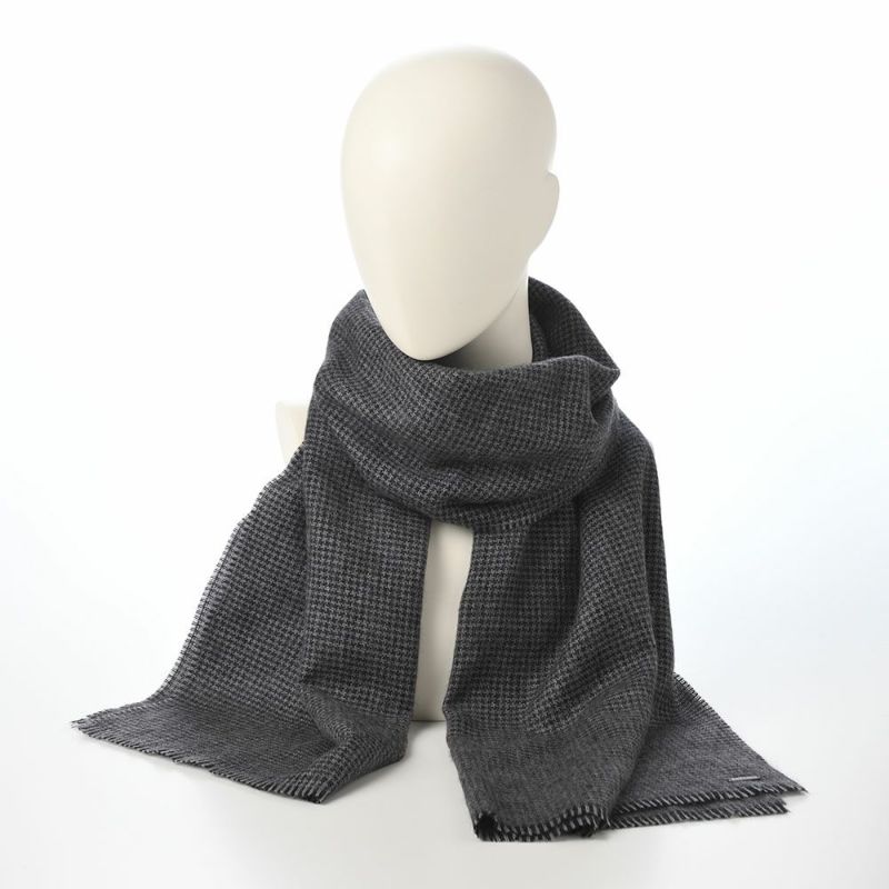 ブガッティのスカーフ・マフラー Woven Scarf（ウーブンスカーフ） 630315 ブラック