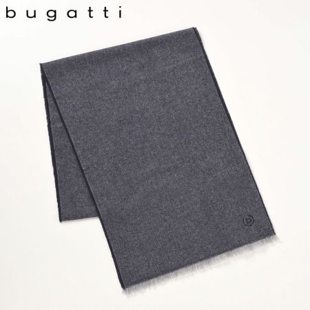 ブガッティのスカーフ・マフラー Cashmere Scarf（カシミヤスカーフ） 630316 ネイビー