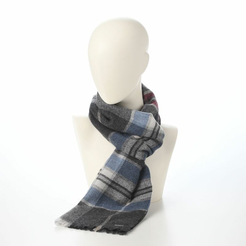 ブガッティのスカーフ・マフラー Cashmere Scarf（カシミヤスカーフ） 630317 チャコール