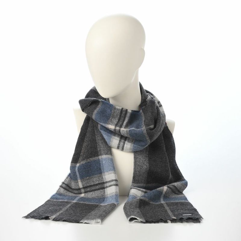 ブガッティのスカーフ・マフラー Cashmere Scarf（カシミヤスカーフ） 630317 チャコール