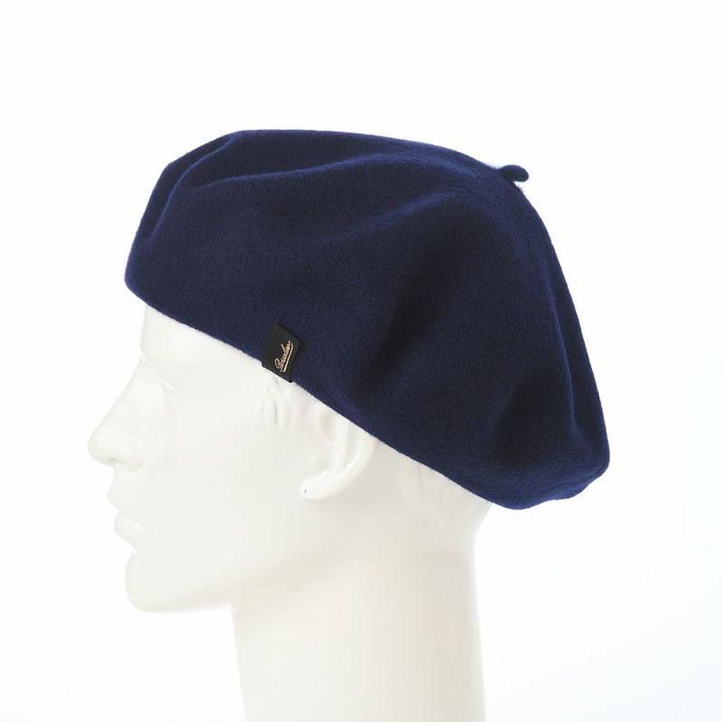 ボルサリーノのベレー帽 Basque Beret（バスク ベレー） B80002 ネイビー