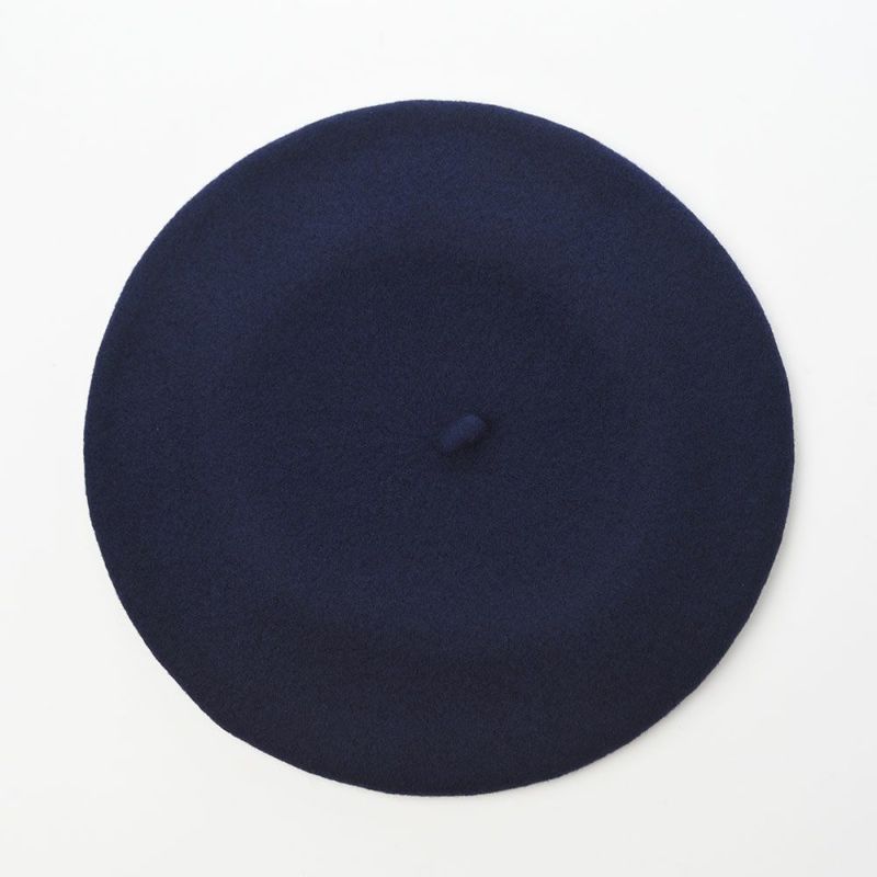 ボルサリーノのベレー帽 Basque Beret（バスク ベレー） B80002 ネイビー