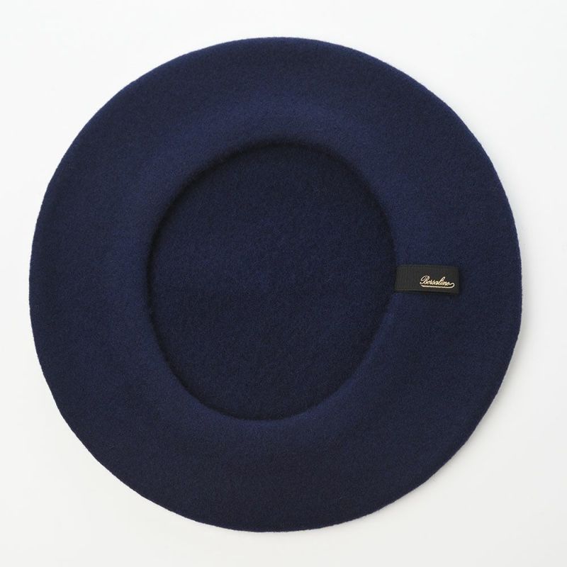 ボルサリーノのベレー帽 Basque Beret（バスク ベレー） B80002 ネイビー