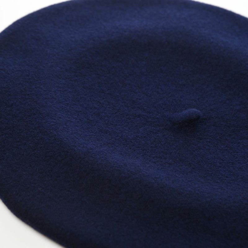 ボルサリーノのベレー帽 Basque Beret（バスク ベレー） B80002 ネイビー