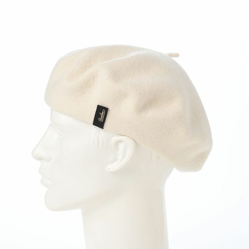 ボルサリーノのベレー帽 Basque Beret（バスク ベレー） B80002 ホワイト