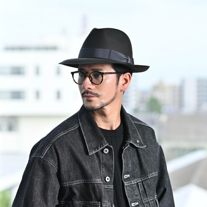 ボルサリーノのフェルトハット Beaver（ビーバー） 400001 グレー