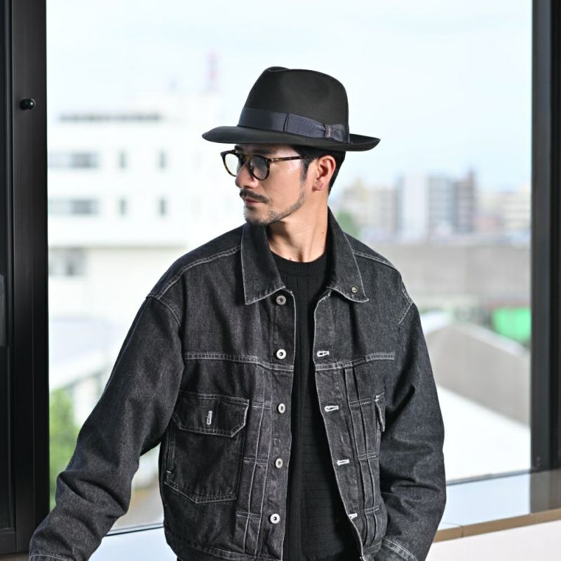 ボルサリーノのフェルトハット Beaver（ビーバー） 400001 グレー