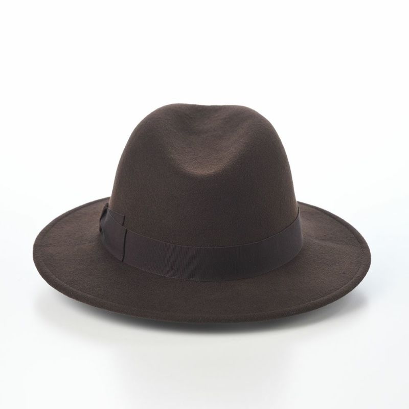 ボルサリーノのフェルトハット Macho Felt Hat（マチョ フェルトハット） 170016 ダークブラウン