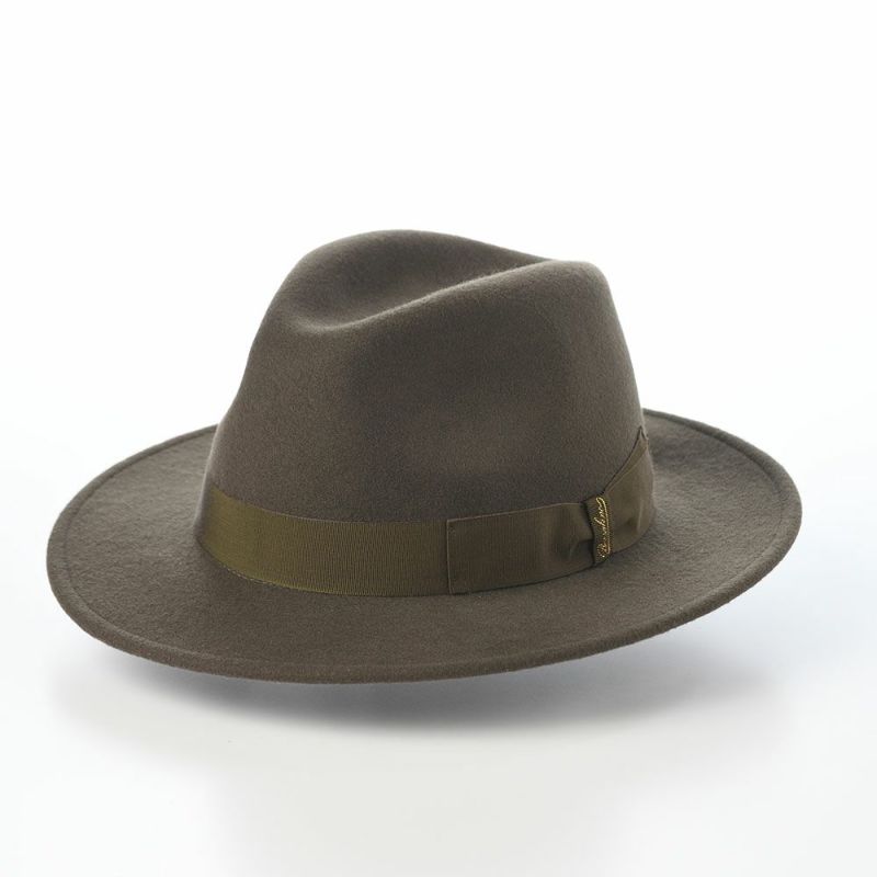 ボルサリーノのフェルトハット Macho Felt Hat（マチョ フェルトハット） 170016 カーキ