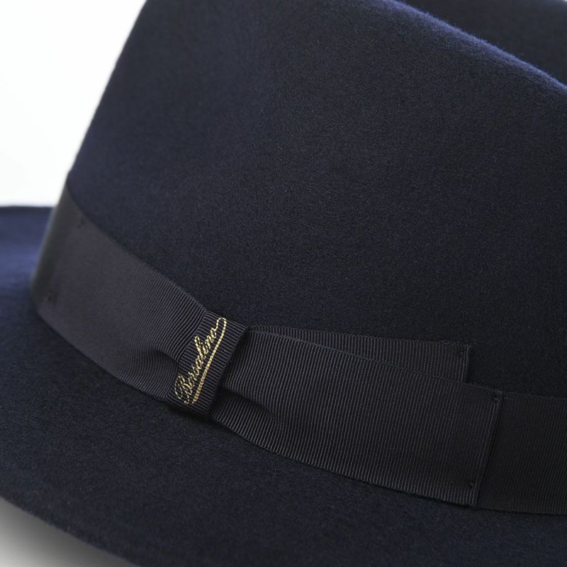 ボルサリーノのフェルトハット Macho Felt Hat（マチョ フェルトハット） 170016 ネイビー