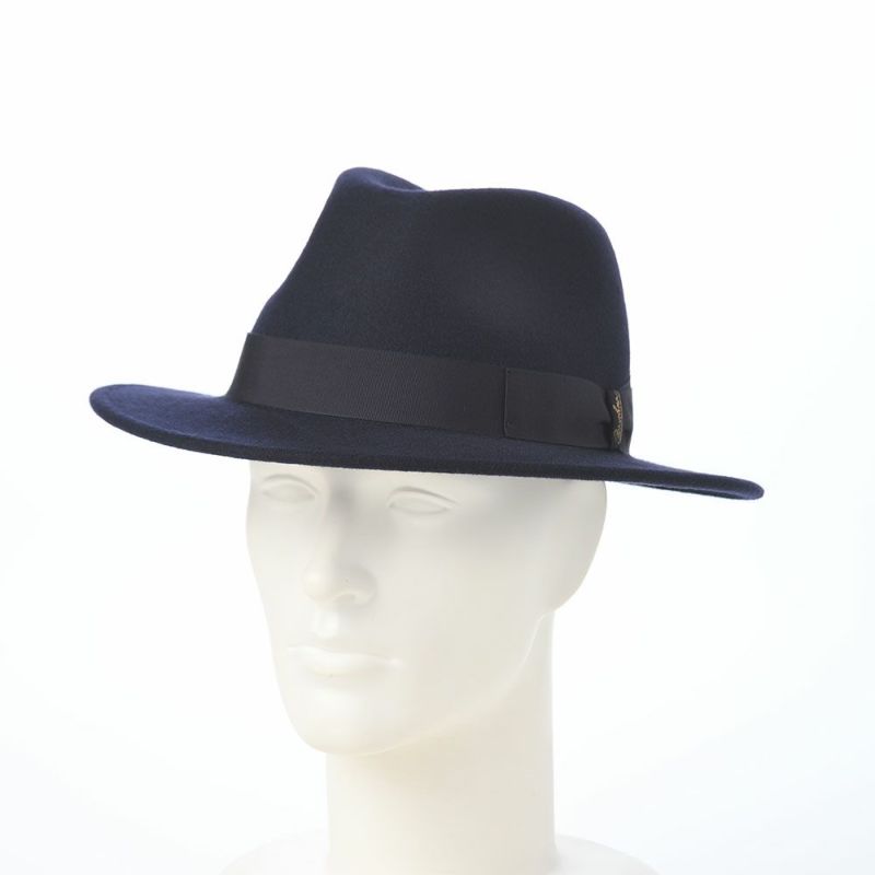 ボルサリーノのフェルトハット Macho Felt Hat（マチョ フェルトハット） 170016 ネイビー