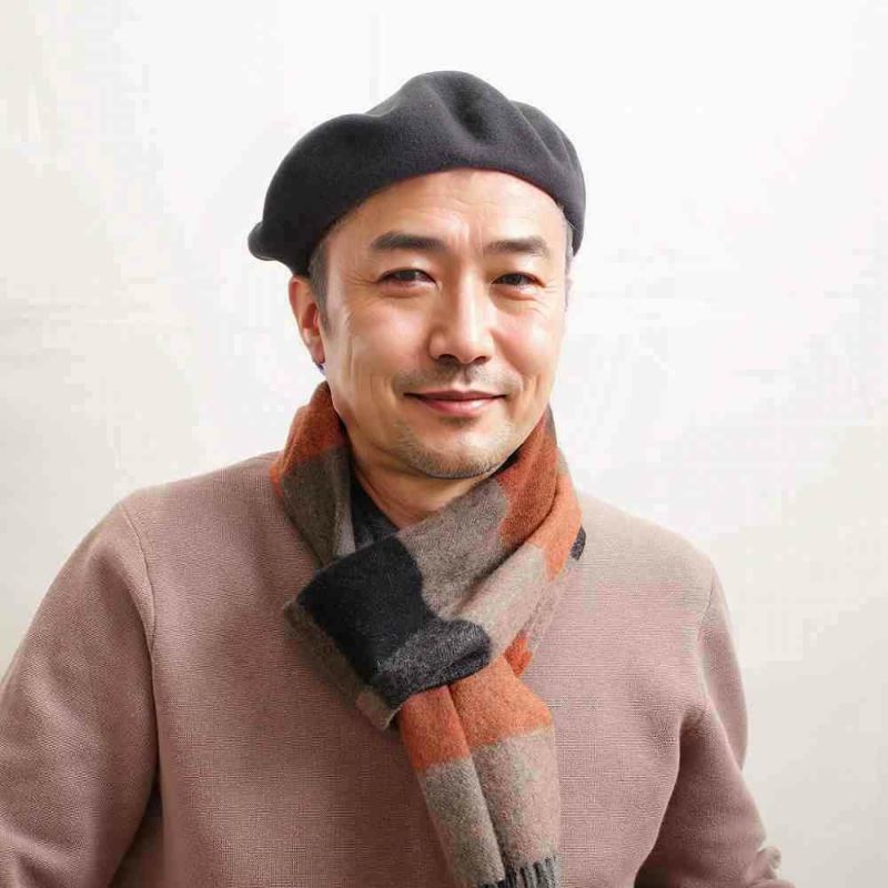 マローネのベレー帽 Pittore Beret（ピットーレ ベレー） グレー
