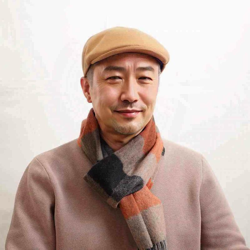マローネのハンチング Milano Cashmere（ミラノ カシミヤ） BT1079 ブラウン