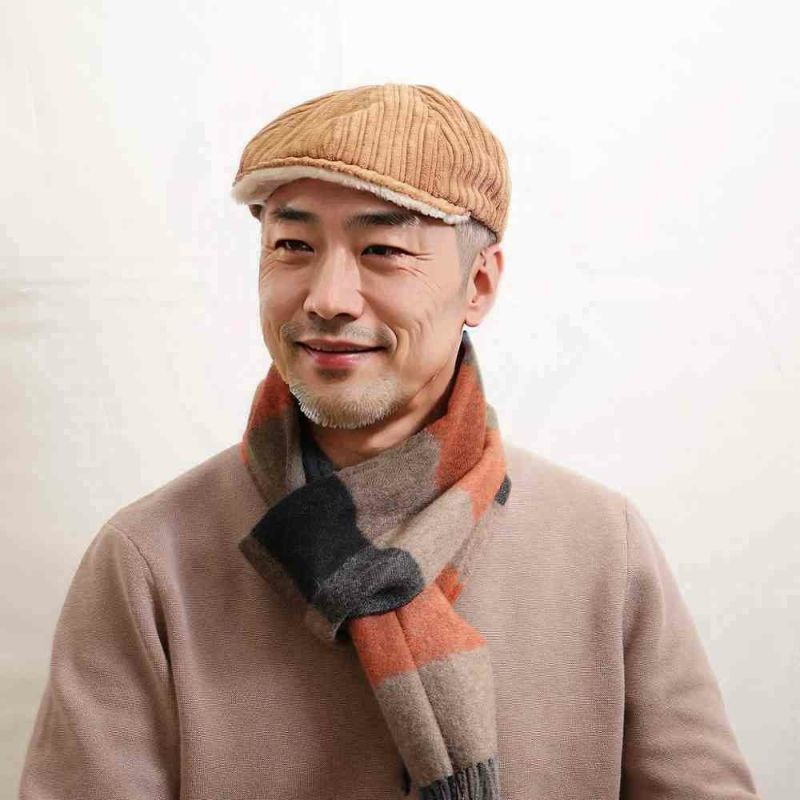 マローネのハンチング Galles Corduroy（ウェールズ コーデュロイ） BT1246 ブラウン