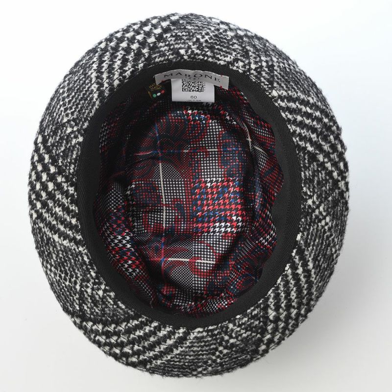 マローネのソフトハット Bicolor Ribbon Hat（バイカラー リボンハット） UT237 グレー