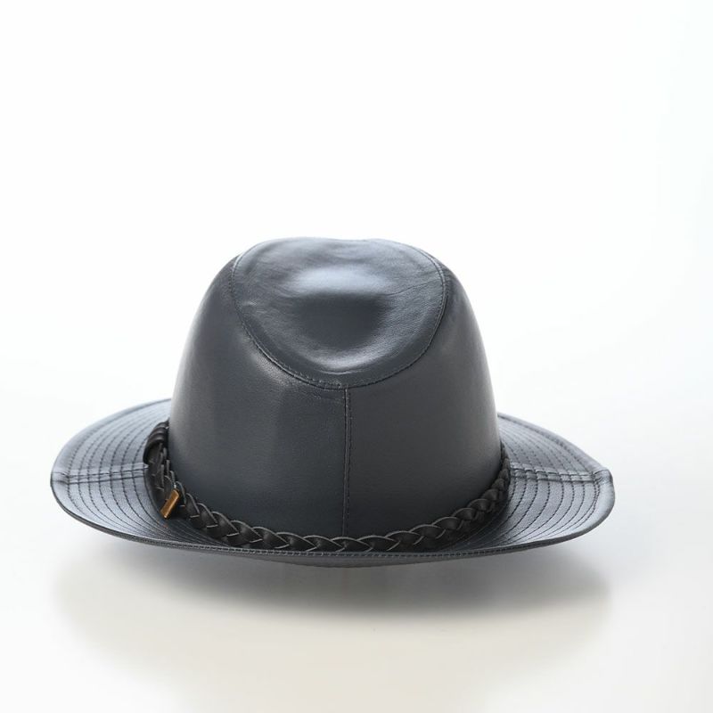 マローネのレザーハット Lamb Leather Hat（ラムレザー ハット） グレー