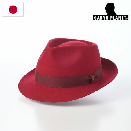 ガリュープラネットのフェルトハット Classic Felt Hat（クラシックフェルトハット）812 レッド