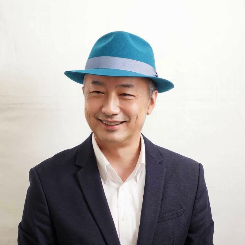 ガリュープラネットのフェルトハット Classic Felt Hat（クラシックフェルトハット）812 ターコイズ