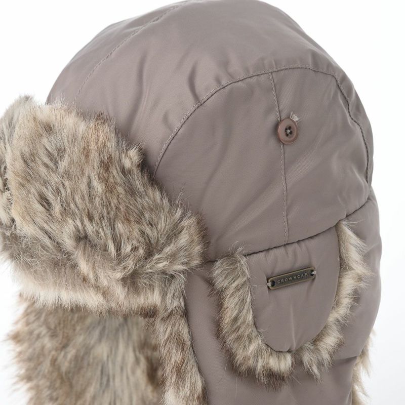 クラウンキャップの飛行帽 Taslan Aviator（タスラン アビエーター） トープ