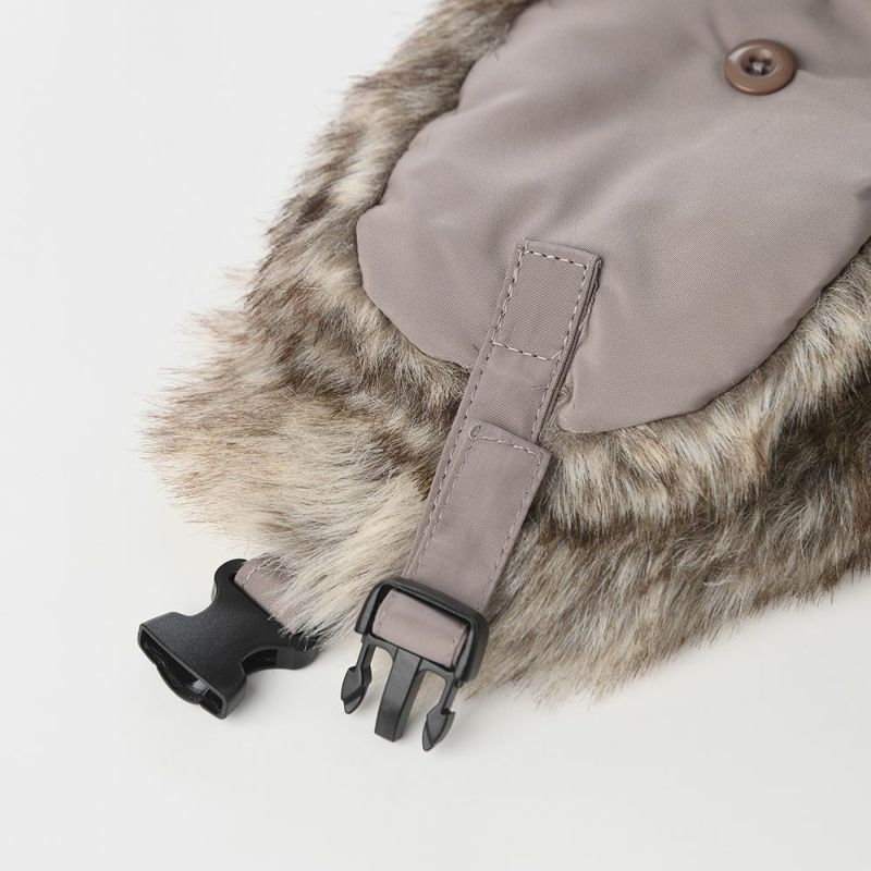 クラウンキャップの飛行帽 Taslan Aviator（タスラン アビエーター） トープ