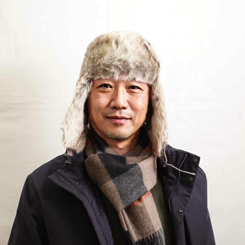 クラウンキャップの飛行帽 Taslan Aviator（タスラン アビエーター） トープ