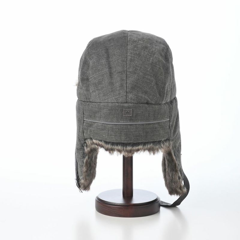 クラウンキャップの飛行帽 Cotton Aviator（コットン アビエーター） チャコール