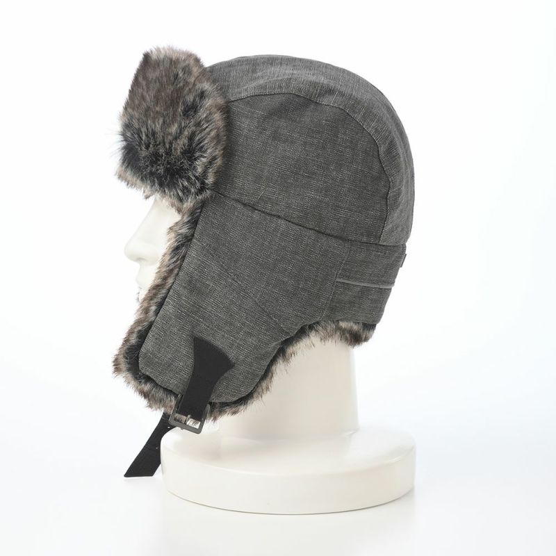 クラウンキャップの飛行帽 Cotton Aviator（コットン アビエーター） チャコール