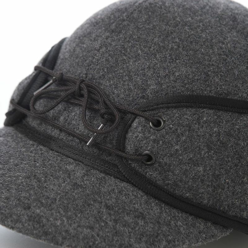 クラウンキャップのレイルロードキャップ Classic Railroad Cap（クラシック レールロードキャップ） チャコール